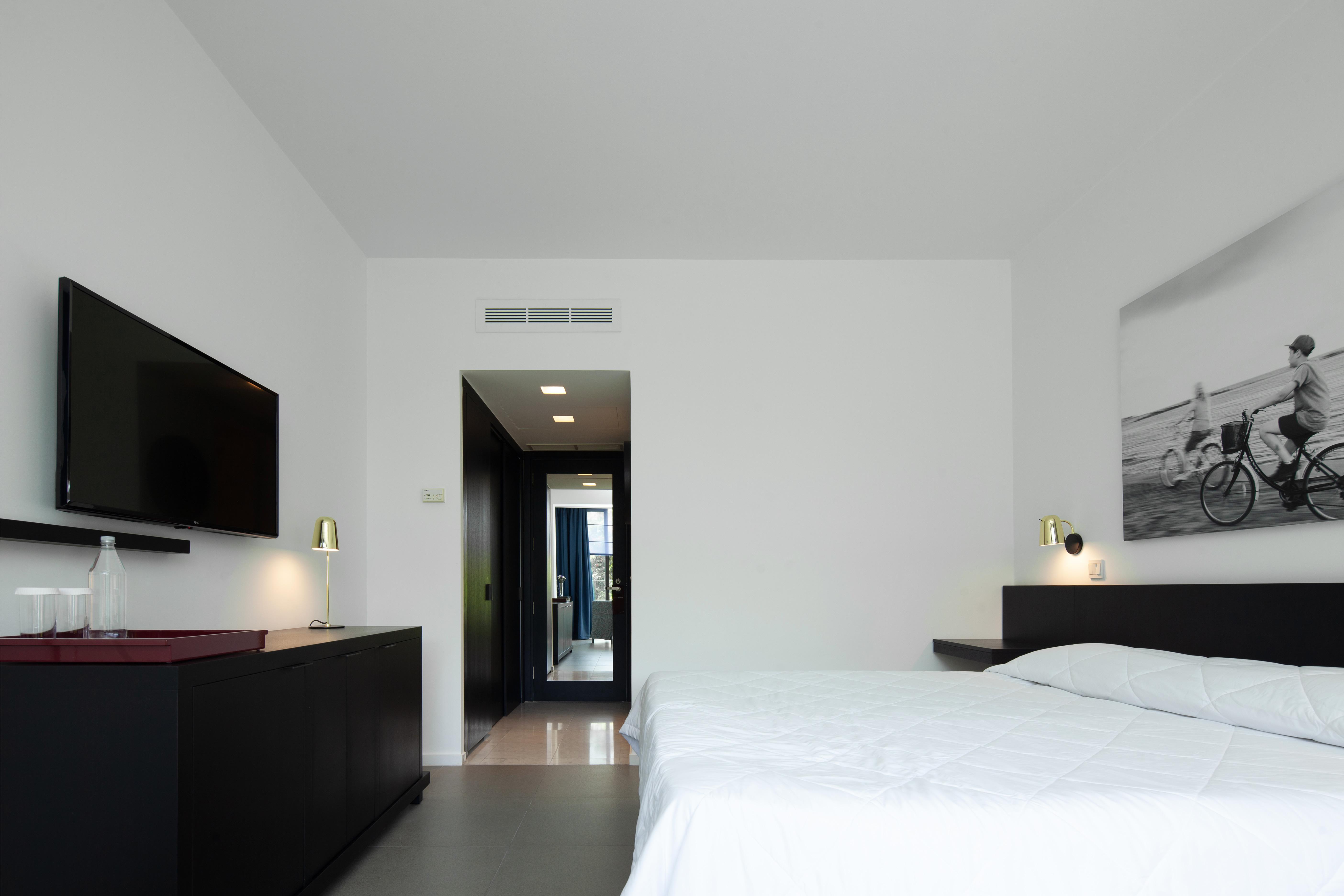 Almyra Hotel Paphos Exterior photo A room at the hotel