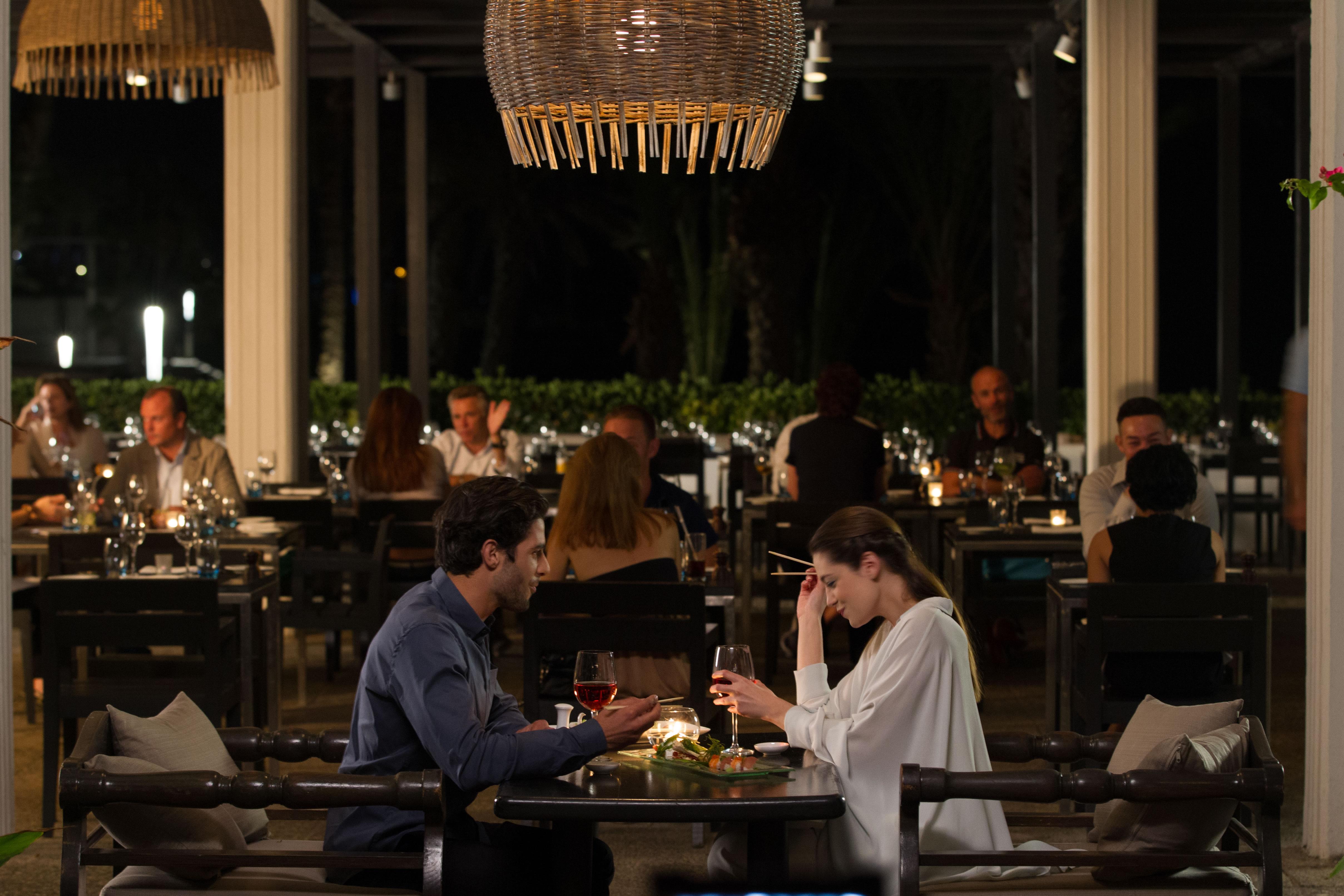 Almyra Hotel Paphos Exterior photo The restaurant at the Four Seasons Hotel